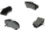 BrakeBest Front Semi-Metallic Brake Pads