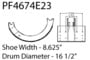 BrakeBest HD Riveted Brake Shoes