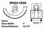 BrakeBest HD Riveted Brake Shoes