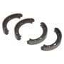 BrakeBest Select Brake Shoes 8.080 Inch Bonded Brake Shoes
