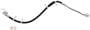 BrakeBest 24-3/8 Inch Brake Hose