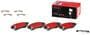 Brembo Rear Ceramic Brake Pads