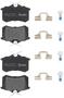 Brembo Rear Low-Metallic Brake Pads