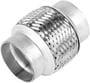 BRExhaust 2-1/4 Inch Exhaust Flex Pipe
