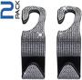 Custom Accessories Black Headrest Hooks