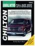 Chilton 87-97 Chevrolet Vans Repair Manual