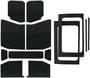 Design Engineering Black Headliner Complete Kit