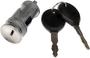 Dorman OE Solutions Black, Chrome Ignition Lock Cylinder