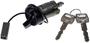 Dorman OE Solutions Black Ignition Lock Cylinder Assembly