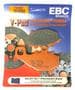 EBC Brakes Vee-Pads Rear Brake Pads Set
