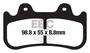 EBC Brakes Double-H Series Brake Pads