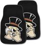 FANMATS Multi-Color Wake Forest University Carpet Floor Mat Set