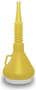 Funnel King Yellow Polyethylene 1 Pint Funnel