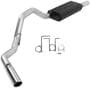 Flowmaster Force II 3 Inch Aluminized Steel Exhaust System
