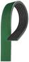 Gates FleetRunner Micro-V Serpentine Belt 6 Rib 73-7/16 Inch