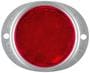 Grote Round Red, Silver Reflector