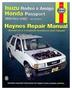 Haynes 89-02 Isuzu Rodeo, Amigo Repair Manual