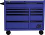 Homak 9 -Drawer Rally Sport Blue Roller Cabinet Tool Box