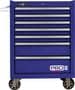 Homak 7 -Drawer Rally Sport Blue Roller Cabinet Tool Box