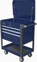 Homak 4 -Drawer Rally Sport Blue Service Cart