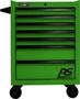 Homak 7 -Drawer Monster Green Roller Cabinet Tool Box