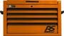 Homak 4 -Drawer Competition Orange Tool Box