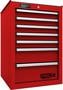 Homak Fury Red Side Cabinet