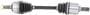 Import Direct CV Axle Shaft - New