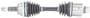 Import Direct CV Axle Shaft - New