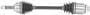Import Direct CV Axle Shaft - New