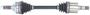 Import Direct CV Axle Shaft - New