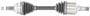 Import Direct CV Axle Shaft - New