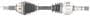 Import Direct CV Axle Shaft - New