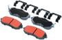 Import Direct Front Ceramic Brake Pads