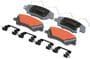 Import Direct Front Ceramic Brake Pads