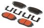 Import Direct Front Ceramic Brake Pads