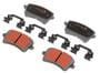 Import Direct Rear Semi-Metallic Brake Pads