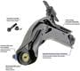 Import Direct Chassis Control Arm And Ball Joint Assembly