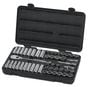 GearWrench 49 Piece 1/2 Inch Drive 12 Point SAE, Metric Socket Set