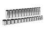GearWrench 27 Piece 1/2 Inch Drive Deep, Standard 6 Point SAE Socket Set