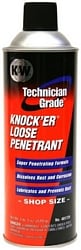 K & W Knock'er Loose 18 Ounce 24 Ounce Light Amber Lubricant Penetrant