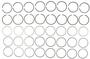 MAHLE Piston Ring Set