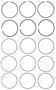 MAHLE Piston Ring Set