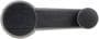 Dorman HELP! Black Plastic Window Crank Handle