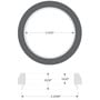 Nickson Exhaust Pipe Flange Gasket