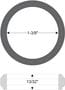 Nickson Exhaust Pipe Flange Gasket