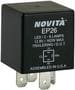 Novita Technologies 13.5 Amp 4 Terminal Hazard Warning/Turn Signal Flasher