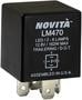 Novita Technologies 13.5 Amp 5 Terminal Hazard Warning/Turn Signal Flasher
