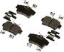 BrakeBest Select Premium Rear Ceramic Brake Pads