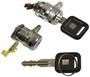 Import Direct Chrome-Plated Door Lock Kit